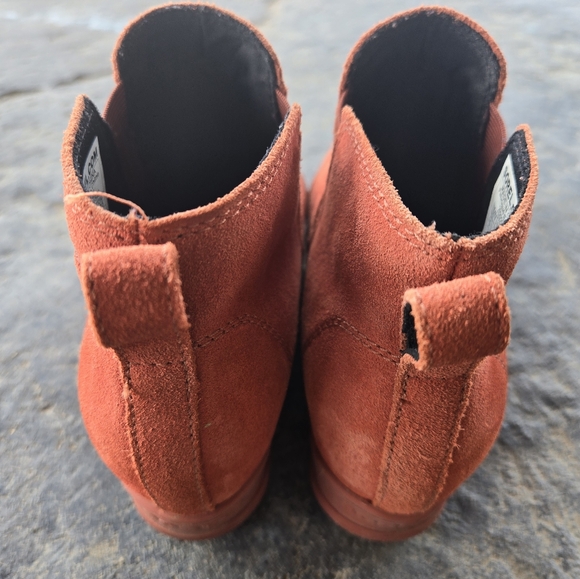 SOREL Ankle Boots Booties Coral Size 5.5 - Picture 4 of 7